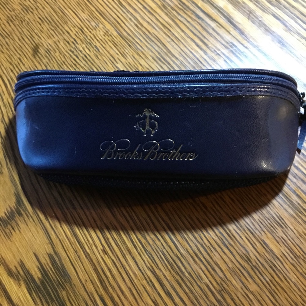 Brooks Brothers Eyeglass case  navy
